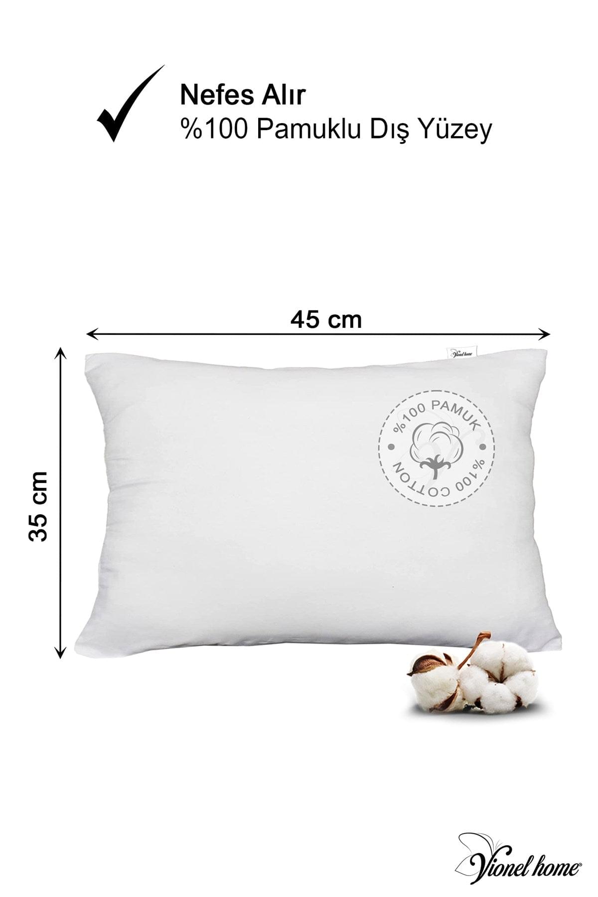 Antialerjik Bebek Yastığı 35x45 Pamuklu Dış Astar
