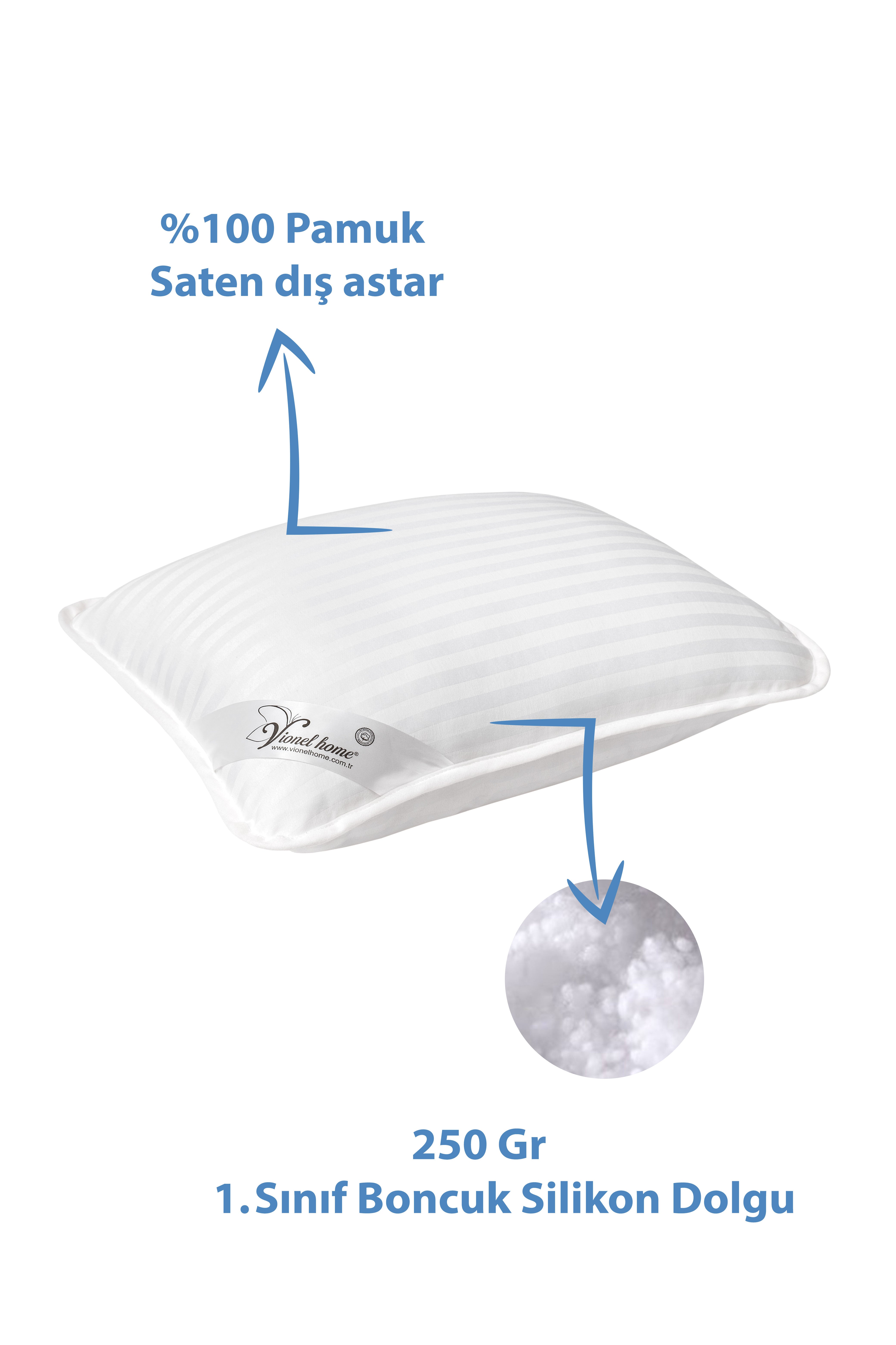 Saten Bebek Yastığı, Antialerjik Premium Seri