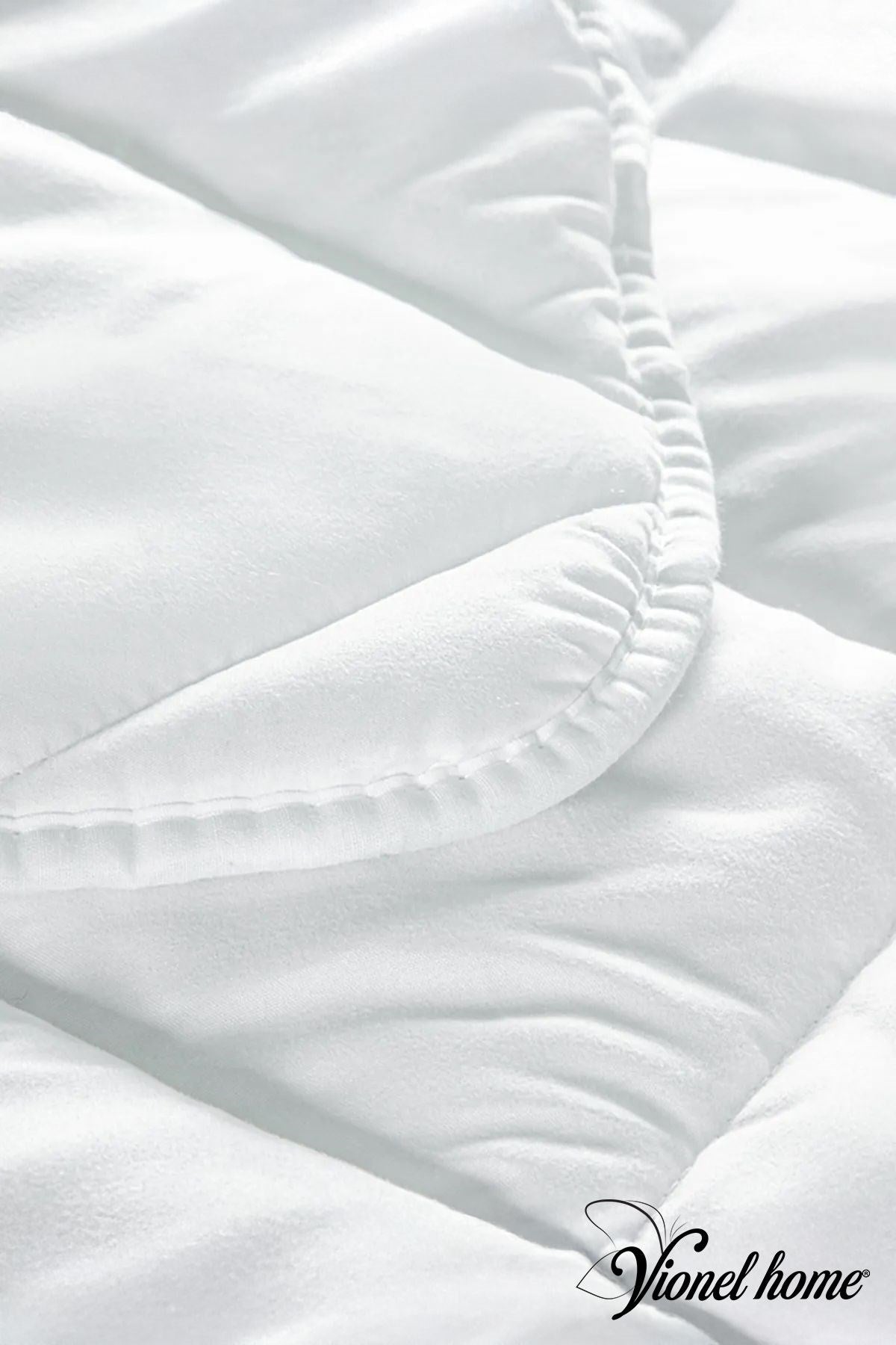 Ecotermo Battal Boy Microfiber Antialerjik Silikon Yorgan | Çeyizlik | Otel Yorganı | 235x215 Cm