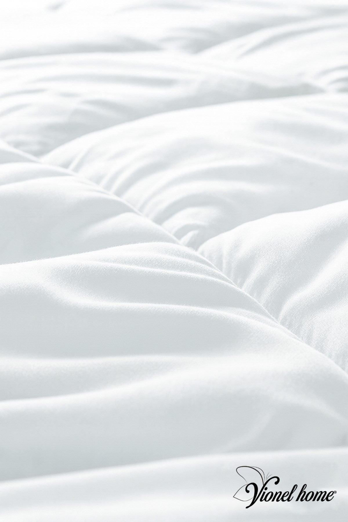 Ecotermo Beyaz Bebek Yorganı 95x145 Cm + 1 Adet 35x45 Bebek Yastığı | Yumuşak & Nefes Alabilen