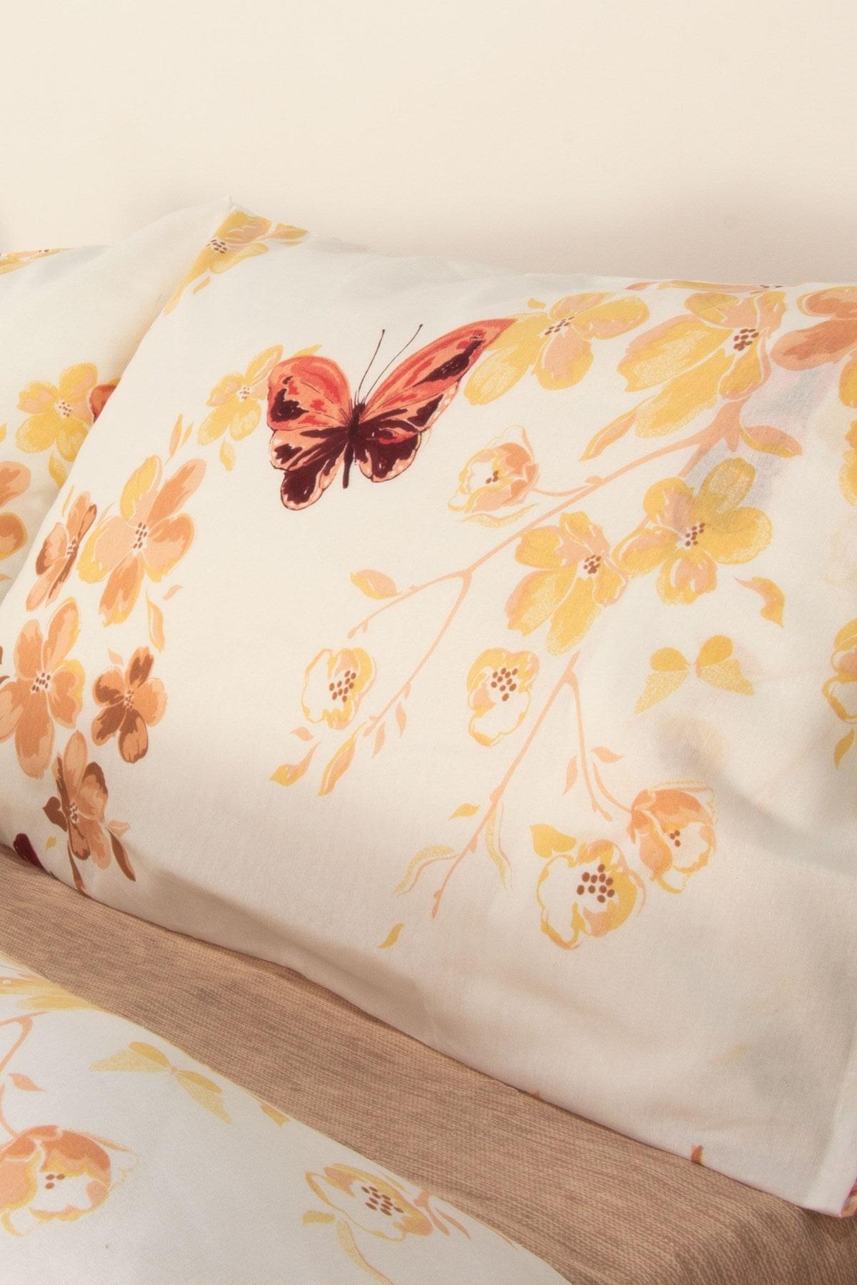 Kelebek V1 Tek Kişilik Nevresim Takımı